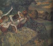 Four dance Edgar Degas